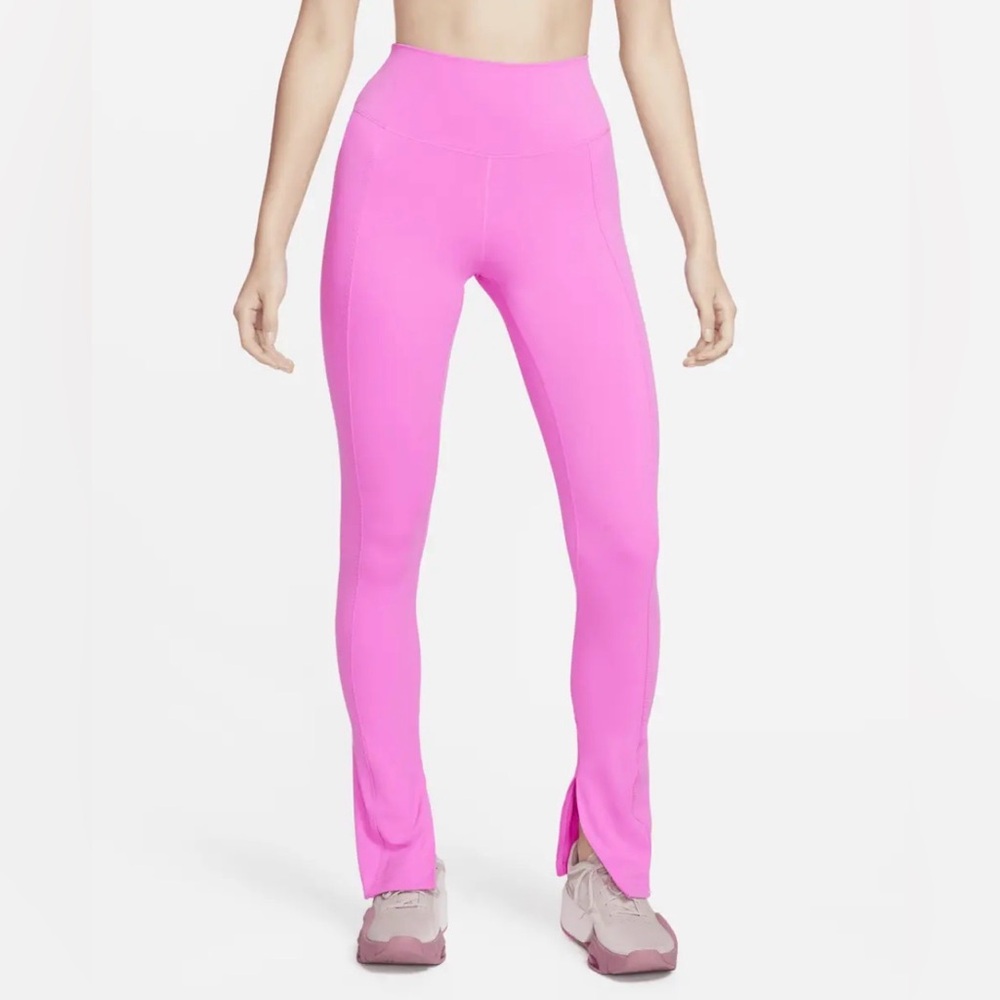 Women’s Nike One High-Waisted Full-Length Split-Hem Leggings